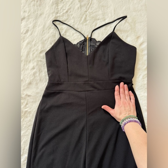 NWT Rue 21 Black lace jumpsuit - Picture 3 of 9